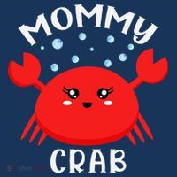 Mommy Crab Ocean Animal Crab Zodiac Funny Announcement Women's Tank Top thumb 5