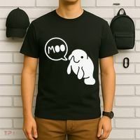 Manatee Cows of the Sea Funny Marine Biology T-Shirt thumb 6
