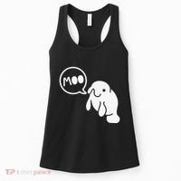 Manatee Cows of the Sea Funny Marine Biology Women's Tank Top thumb 0