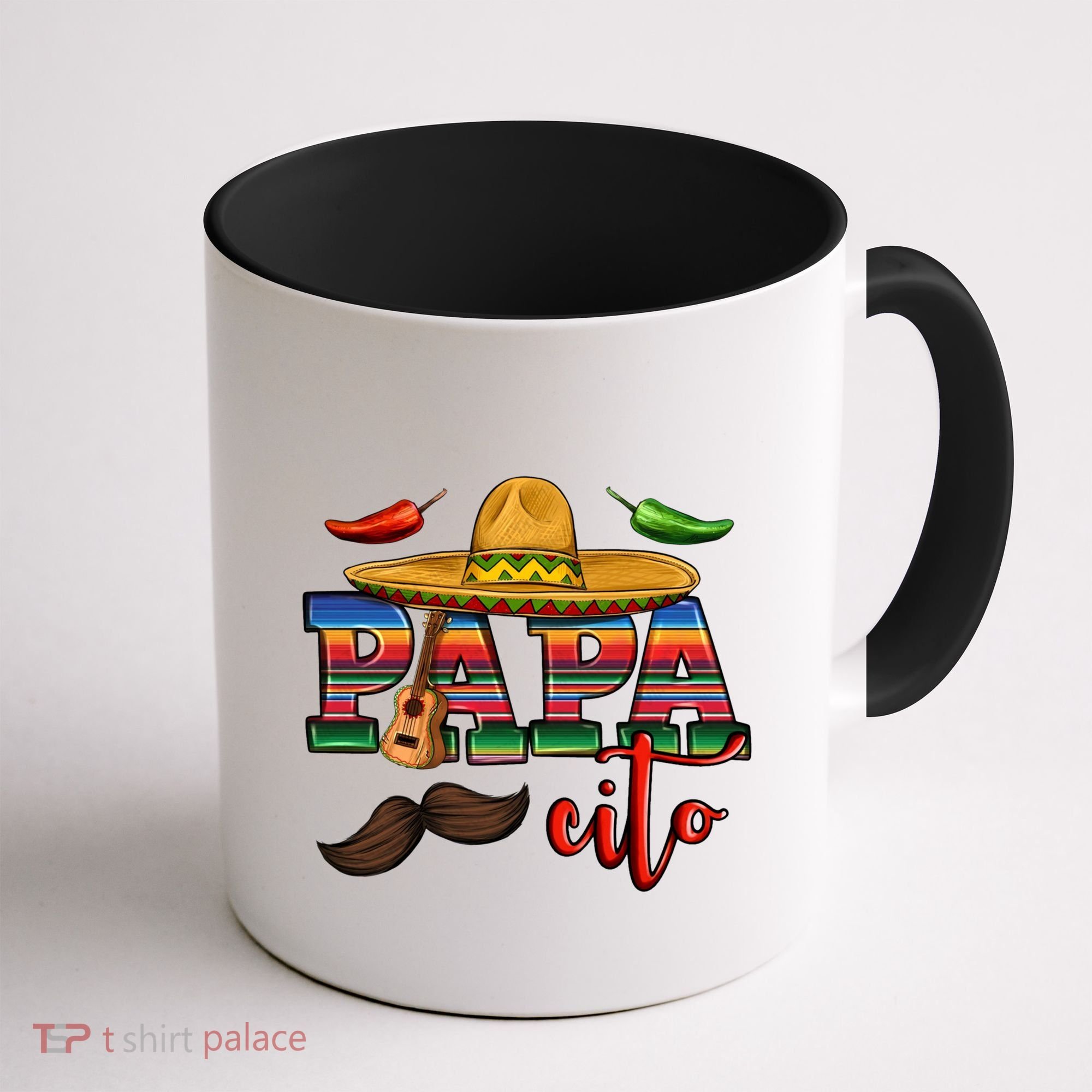 Mama Cita Papa Cito Mexican Papa Matching Cinco De Mayo Gift Coffee Mug