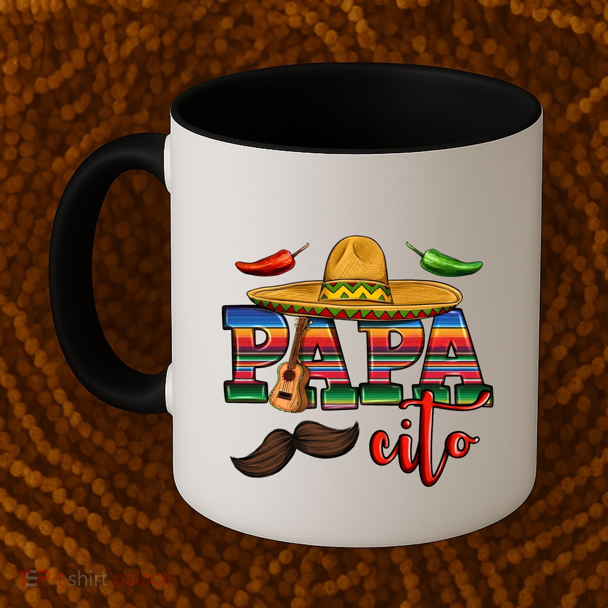 Mama Cita Papa Cito Mexican Papa Matching Cinco De Mayo Gift Coffee Mug