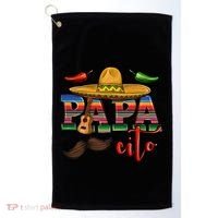 Mama Cita Papa Cito Mexican Papa Matching Cinco De Mayo Gift Golf Towel thumb 0