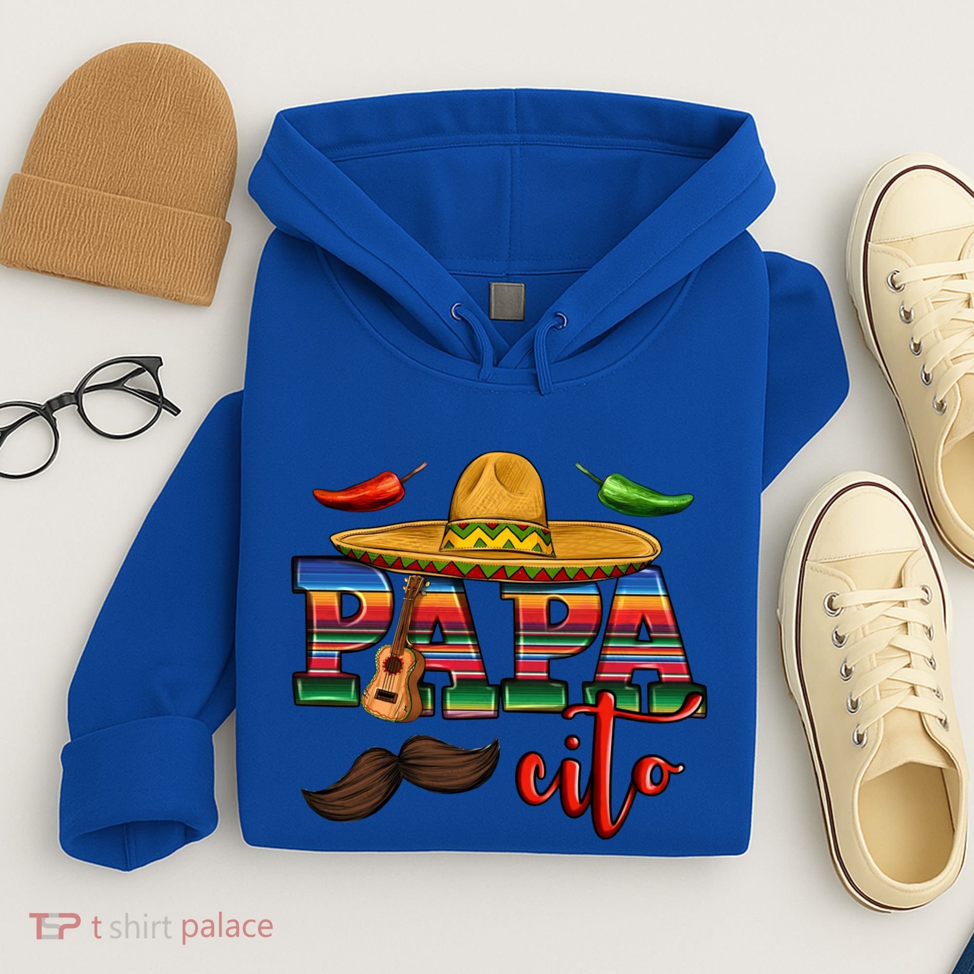 Mama Cita Papa Cito Mexican Papa Matching Cinco De Mayo Gift Hoodie