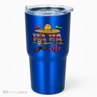 Mama Cita Papa Cito Mexican Papa Matching Cinco De Mayo Gift Tumbler thumb 0