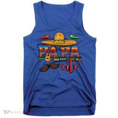 Mama Cita Papa Cito Mexican Papa Matching Cinco De Mayo Gift Tank Top