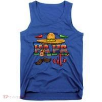 Mama Cita Papa Cito Mexican Papa Matching Cinco De Mayo Gift Tank Top thumb 0