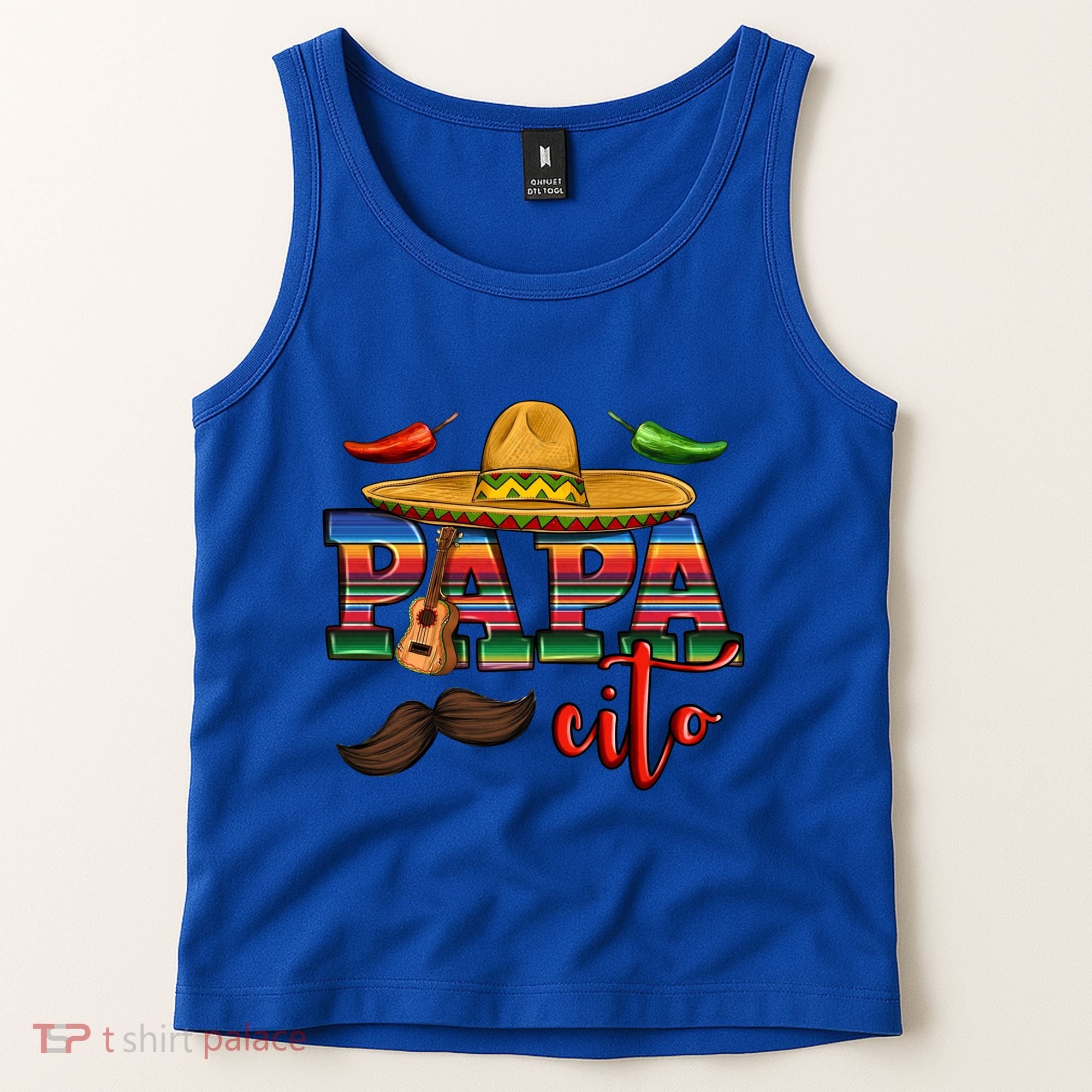 Mama Cita Papa Cito Mexican Papa Matching Cinco De Mayo Gift Tank Top