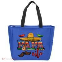 Mama Cita Papa Cito Mexican Papa Matching Cinco De Mayo Gift Tote Bag thumb 0