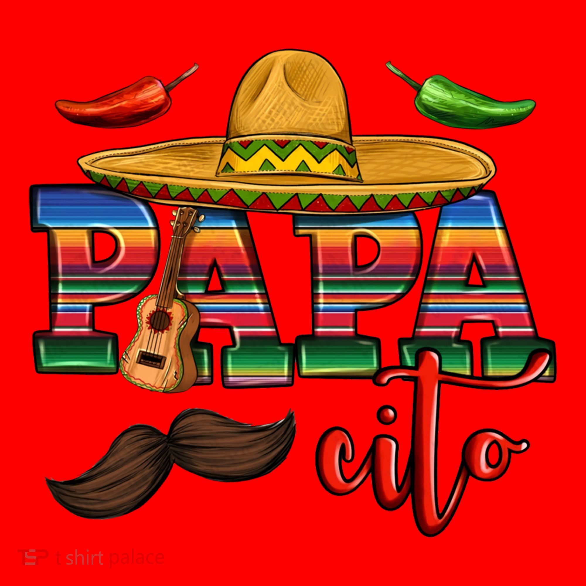 Mama Cita Papa Cito Mexican Papa Matching Cinco De Mayo Gift Santa Hat