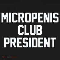 Micropenis Club President Funny Saying Sarcastic Guys Kids Tie-Dye T-Shirt thumb 3