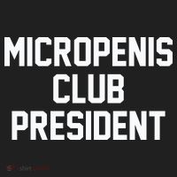 Micropenis Club President Funny Saying Sarcastic Guys Kids Plaid Pajama Set thumb 2