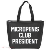 Micropenis Club President Funny Saying Sarcastic Guys Tote Bag thumb 0