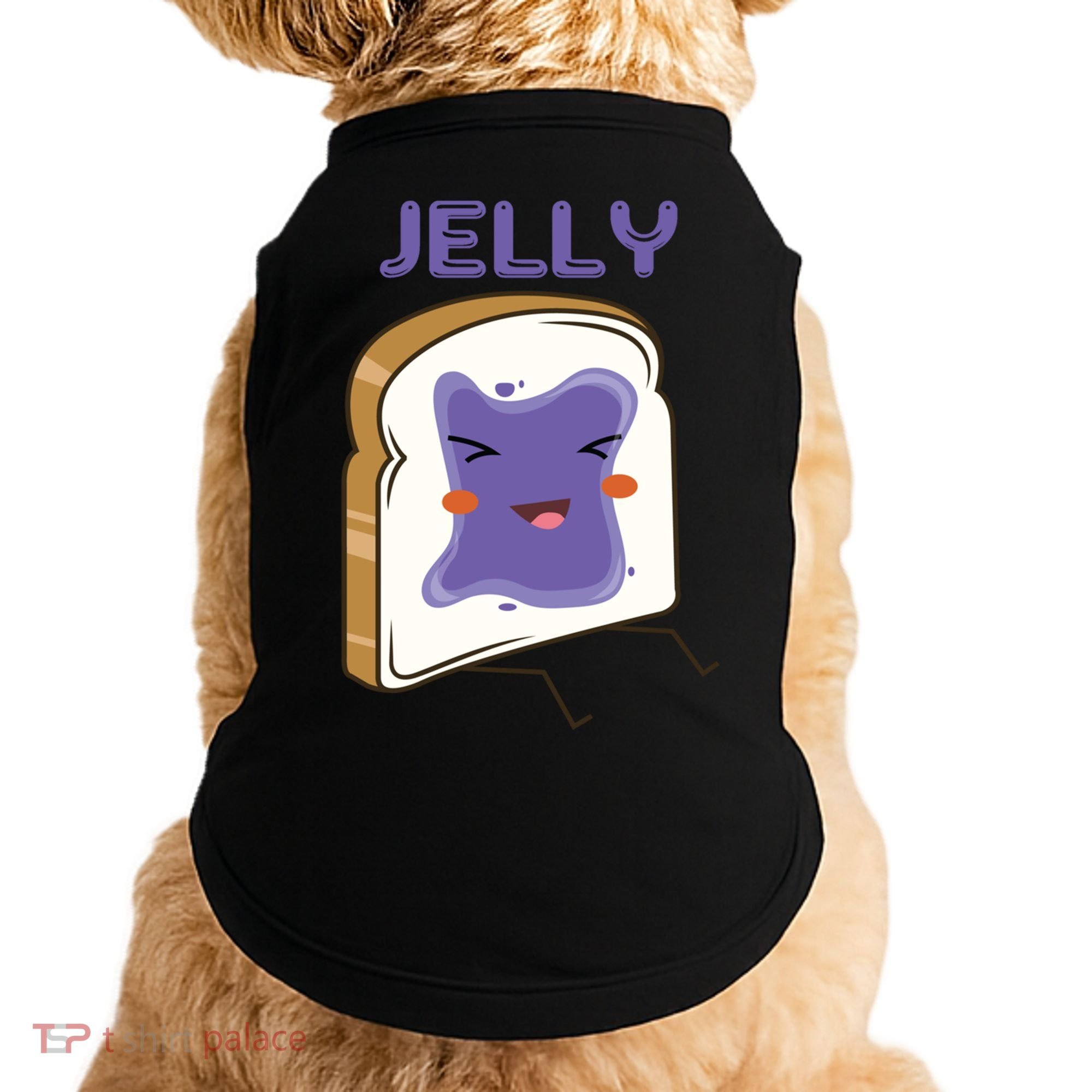 Matching Couple Peanut Butter And Jelly Gift Doggie Tank