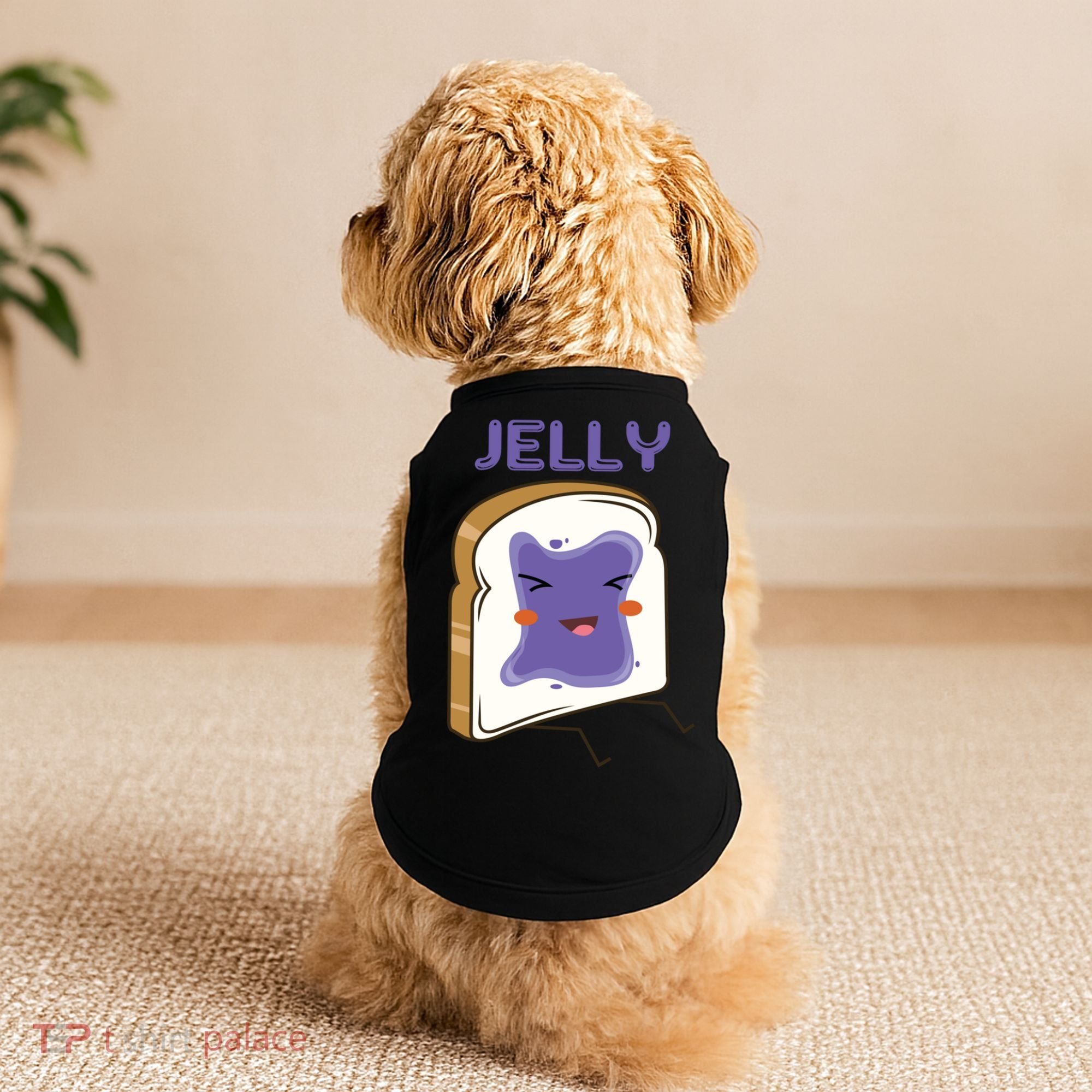 Matching Couple Peanut Butter And Jelly Gift Doggie Tank