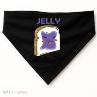 Matching Couple Peanut Butter And Jelly Gift USA-Made Doggie Bandana thumb 0
