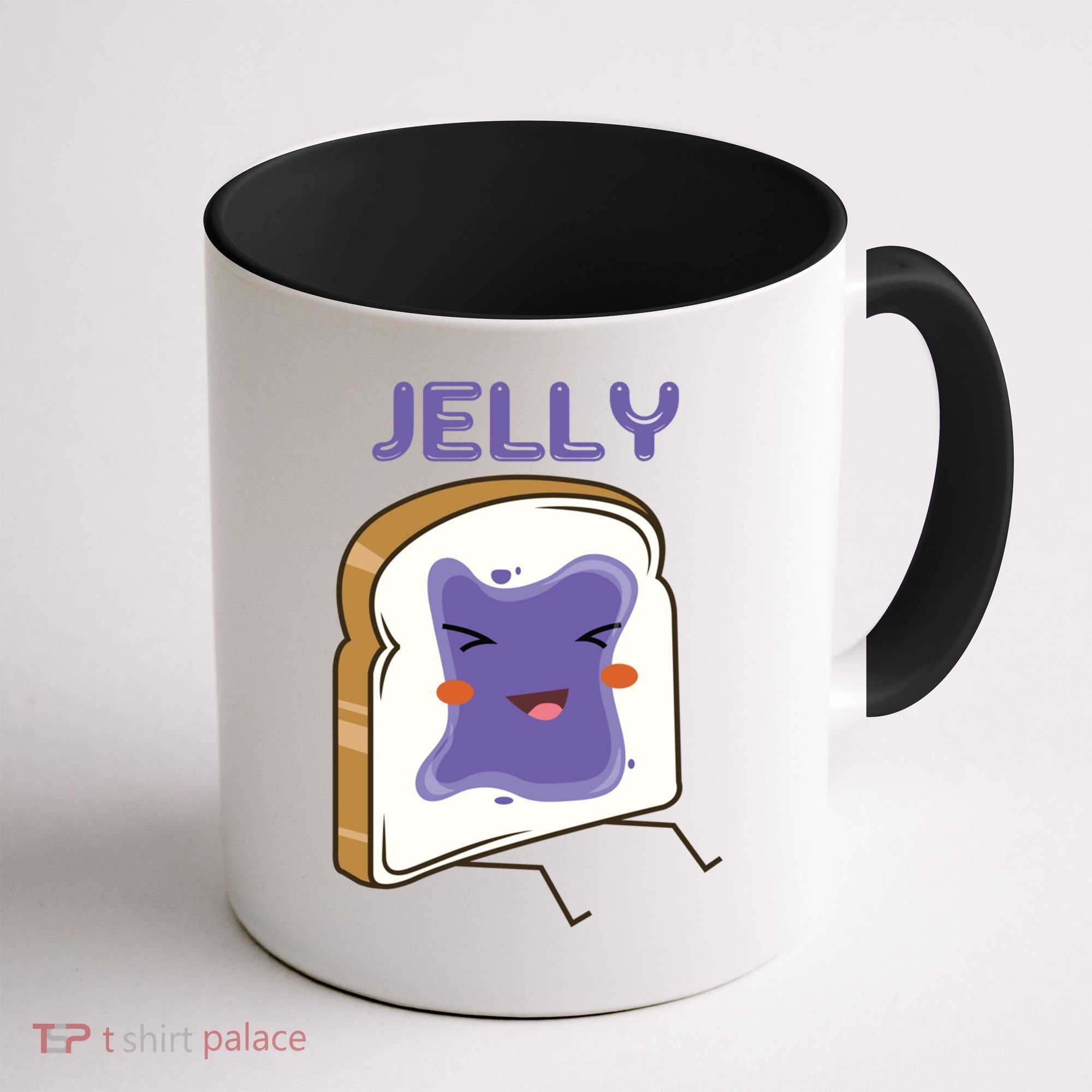 Matching Couple Peanut Butter And Jelly Gift Coffee Mug