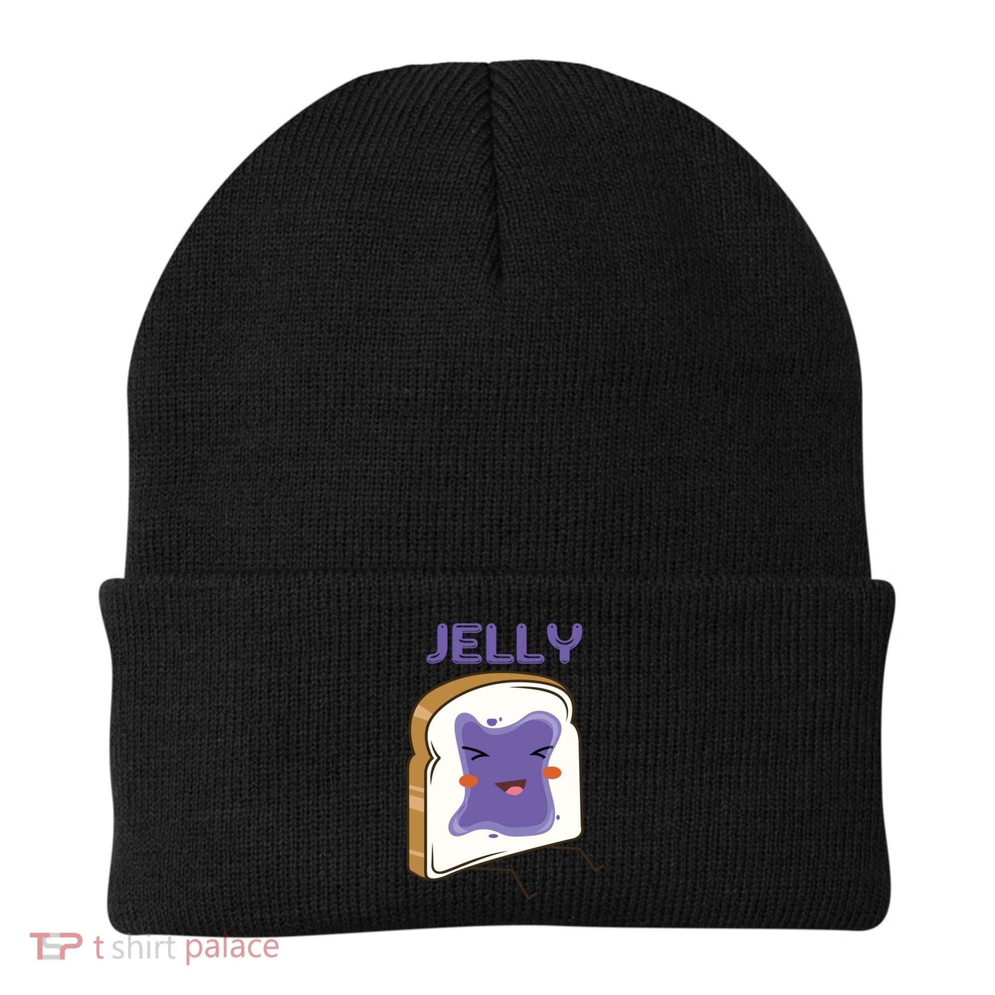 Matching Couple Peanut Butter And Jelly Gift Beanie