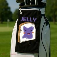 Matching Couple Peanut Butter And Jelly Gift Golf Towel thumb 2