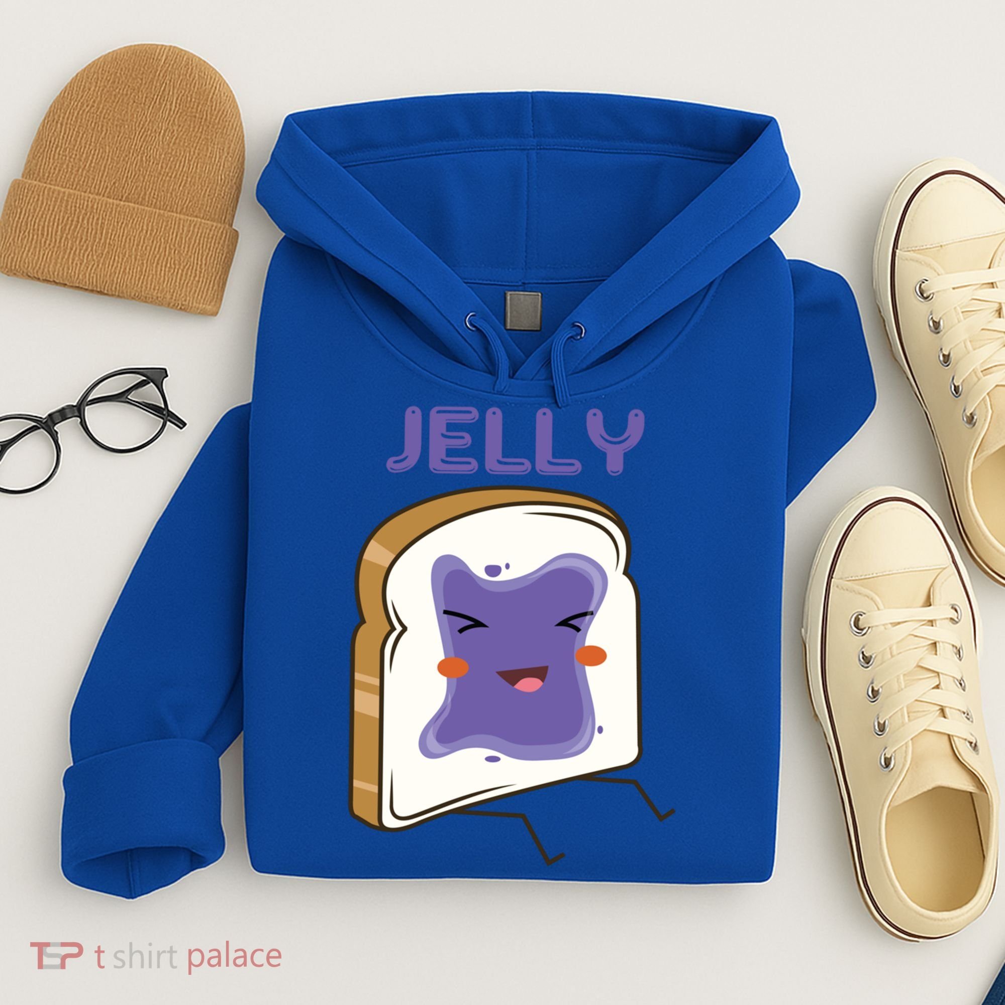 Matching Couple Peanut Butter And Jelly Gift Hoodie