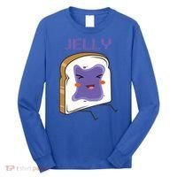 Matching Couple Peanut Butter And Jelly Gift Long Sleeve Shirt thumb 0