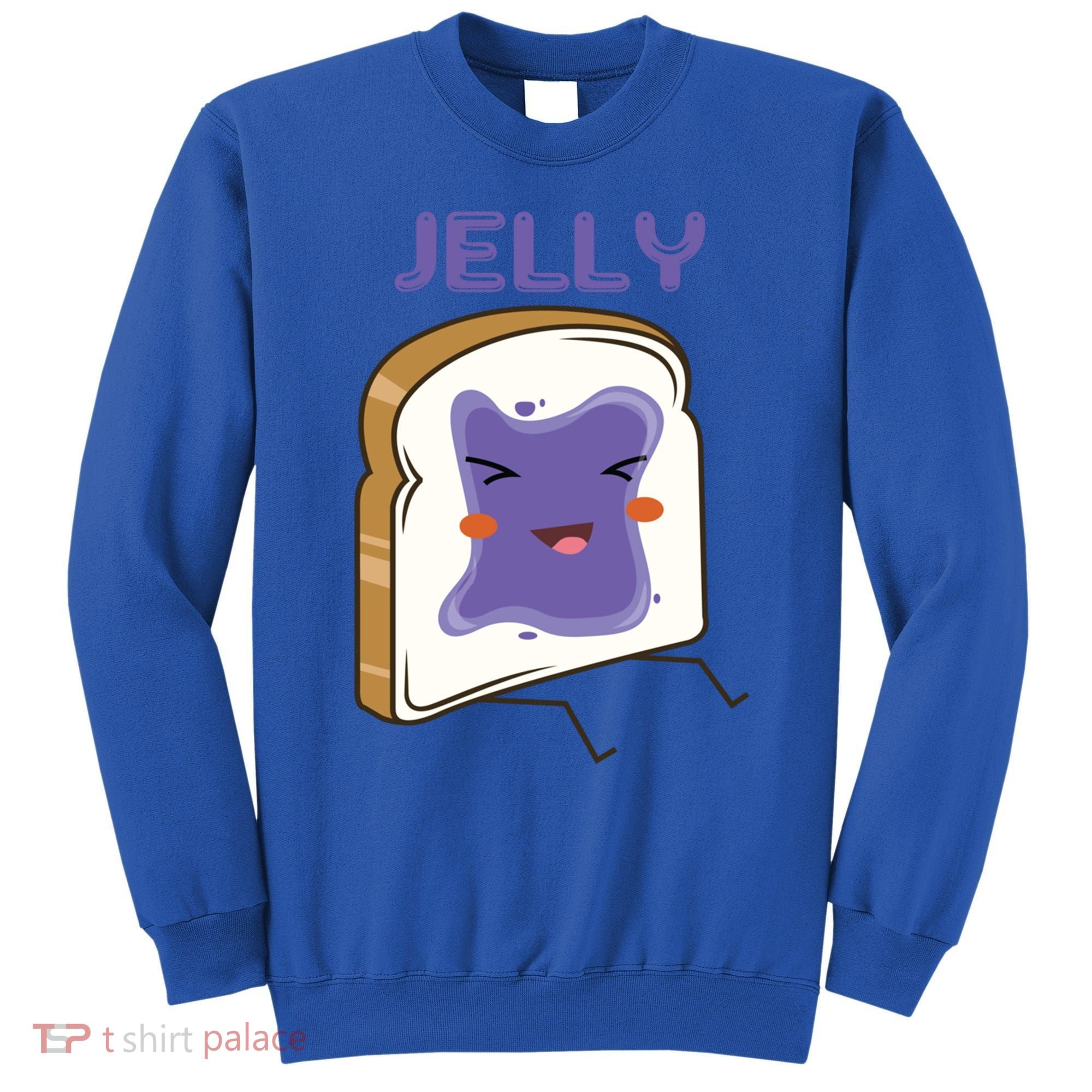 Matching Couple Peanut Butter And Jelly Gift Sweatshirt