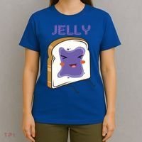 Matching Couple Peanut Butter And Jelly Gift T-Shirt thumb 4