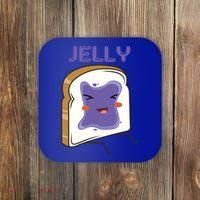 Matching Couple Peanut Butter And Jelly Gift Coaster thumb 0