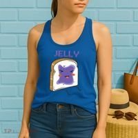 Matching Couple Peanut Butter And Jelly Gift Women's Tank Top thumb 2