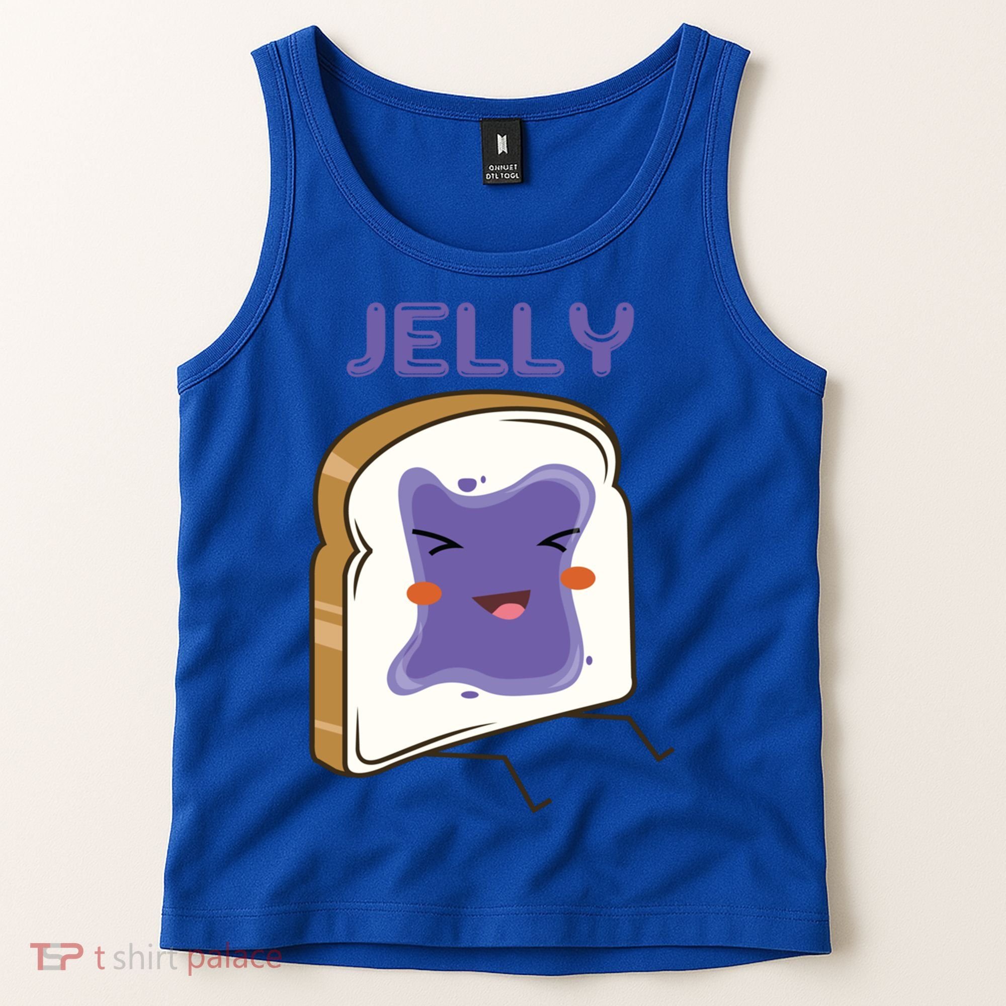 Matching Couple Peanut Butter And Jelly Gift Tank Top