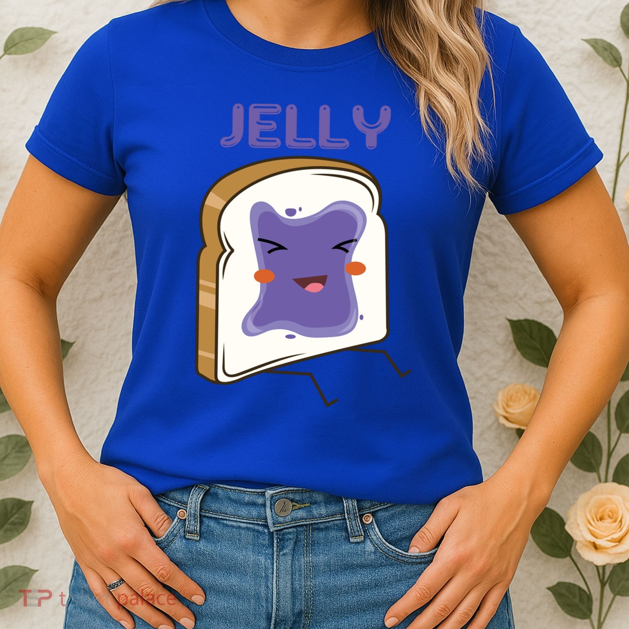 Matching Couple Peanut Butter And Jelly Gift Women's T-Shirt