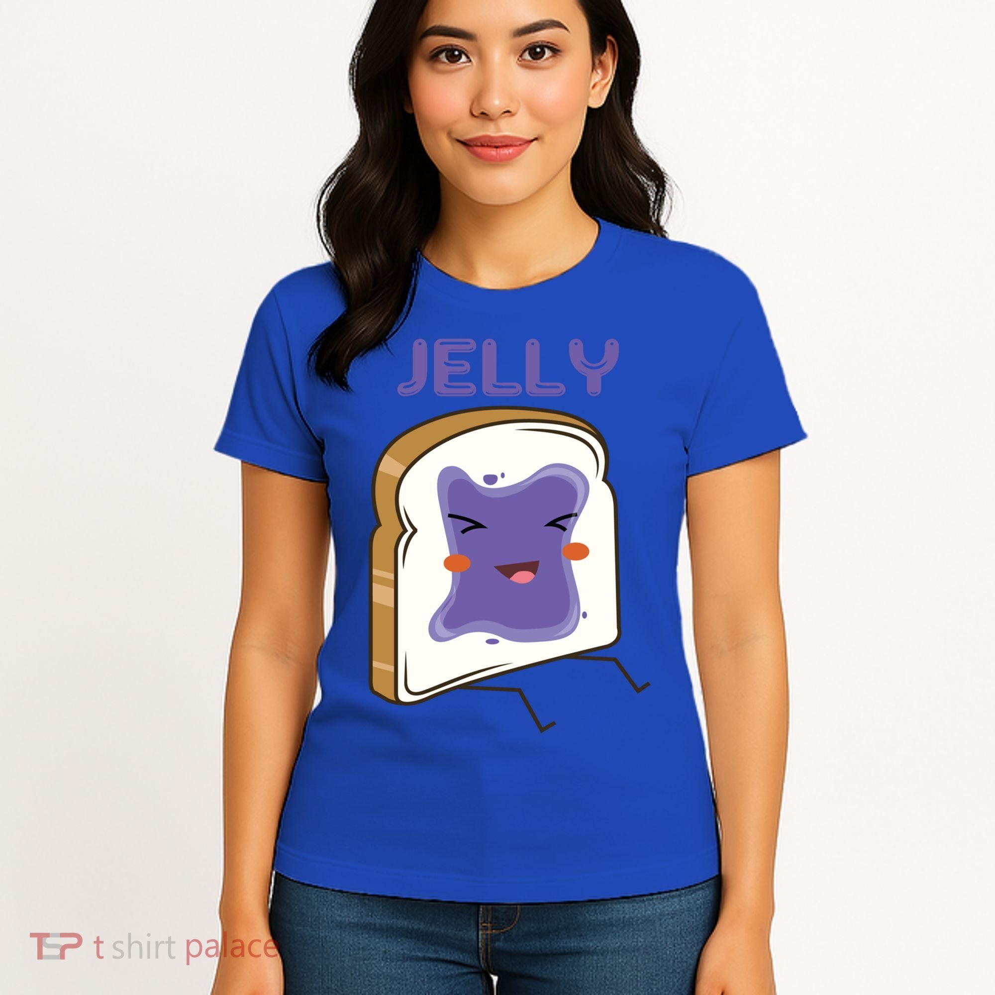 Matching Couple Peanut Butter And Jelly Gift Women's T-Shirt