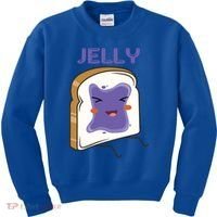 Matching Couple Peanut Butter And Jelly Gift Kids Sweatshirt thumb 0