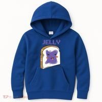 Matching Couple Peanut Butter And Jelly Gift Kids Hoodie thumb 0