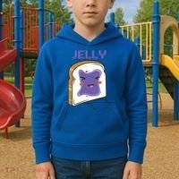 Matching Couple Peanut Butter And Jelly Gift Kids Hoodie thumb 2