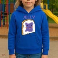Matching Couple Peanut Butter And Jelly Gift Kids Hoodie thumb 3