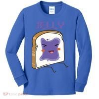 Matching Couple Peanut Butter And Jelly Gift Kids Long Sleeve Shirt thumb 0