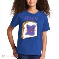 Matching Couple Peanut Butter And Jelly Gift Kids T-Shirt thumb 2