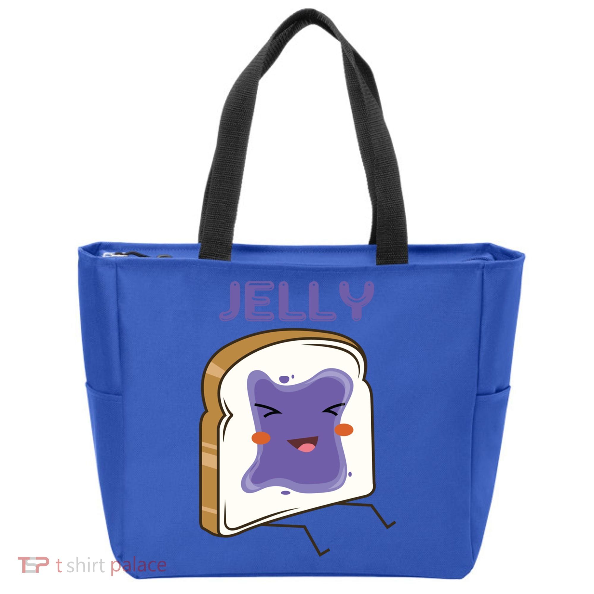 Matching Couple Peanut Butter And Jelly Gift Tote Bag