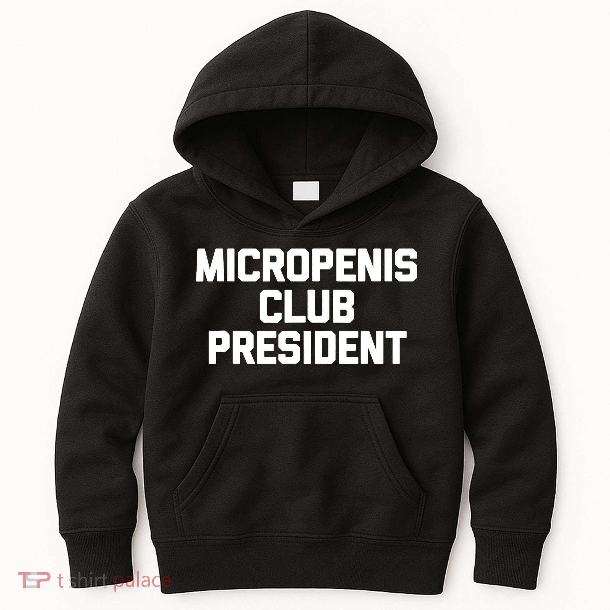 Micropenis Club President - Funny Saying Sarcastic Guys Kids Hoodie