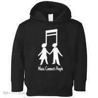 Music Connect People Cute Gift Toddler Hoodie thumb 0