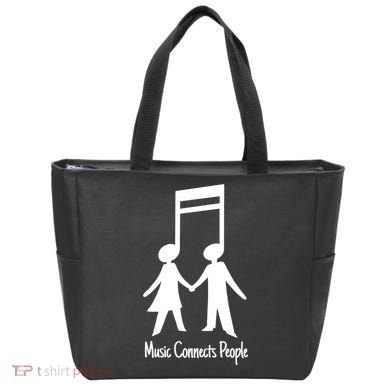 Music Connect People Cute Gift Tote Bag