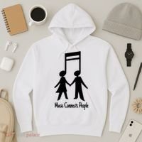 Music Connect People Cute Gift Hoodie thumb 3