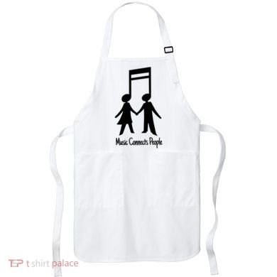 Music Connect People Cute Gift Apron