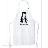 Music Connect People Cute Gift Apron thumb 0