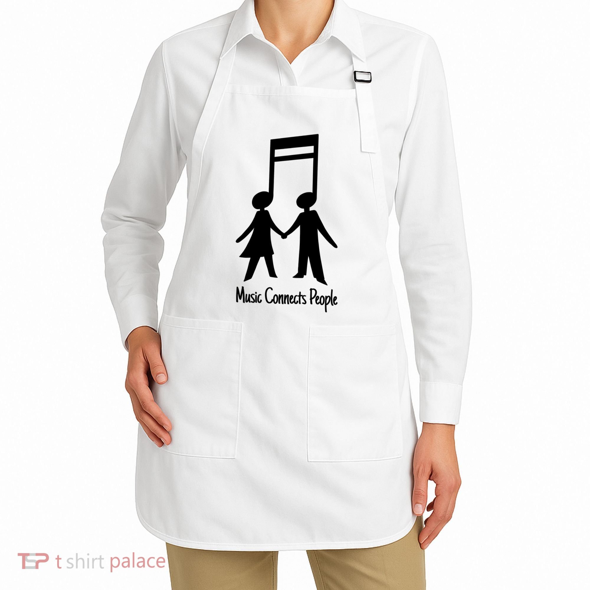 Music Connect People Cute Gift Apron