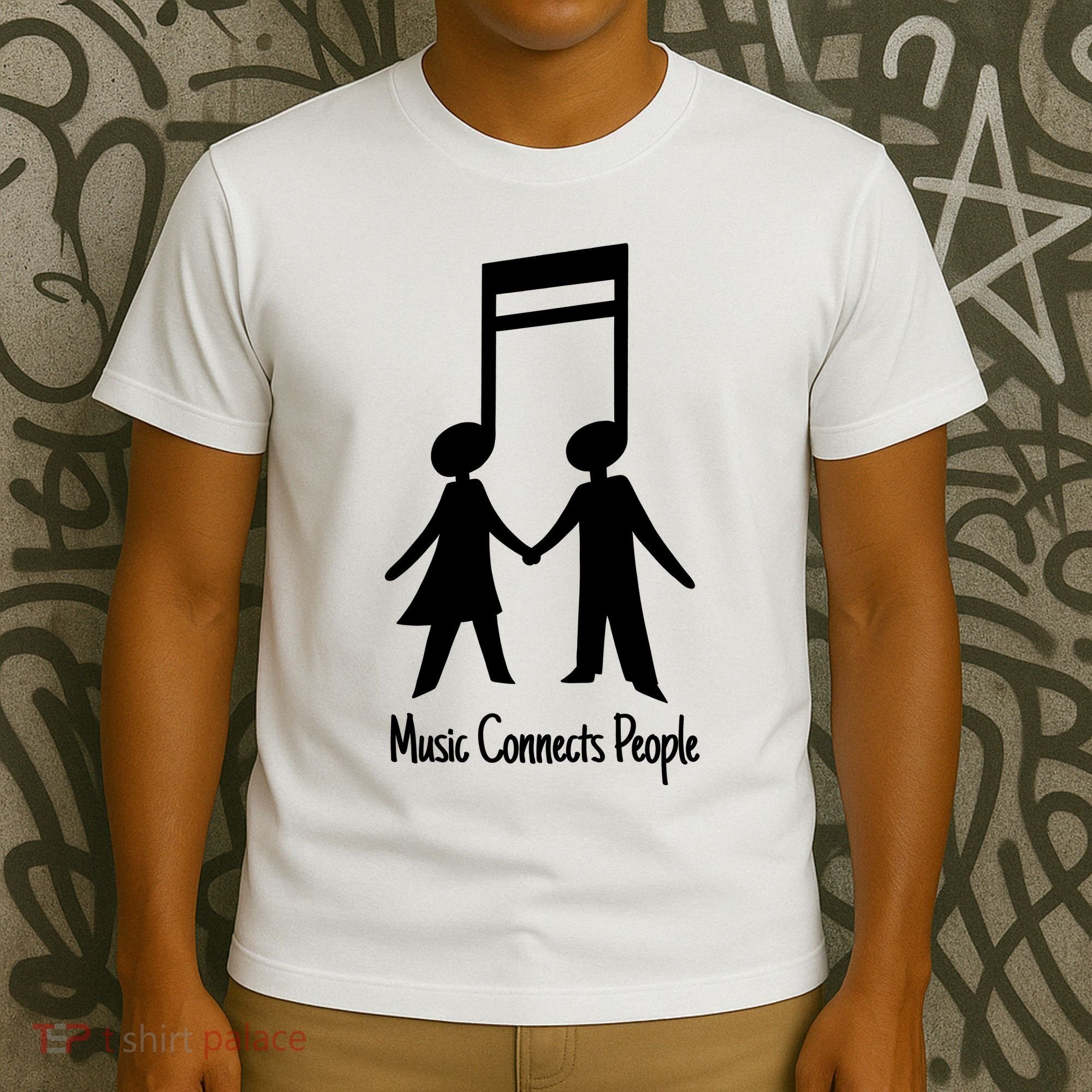 Music Connect People Cute Gift T-Shirt