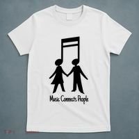 Music Connect People Cute Gift T-Shirt thumb 5