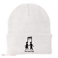 Music Connect People Cute Gift Beanie thumb 0