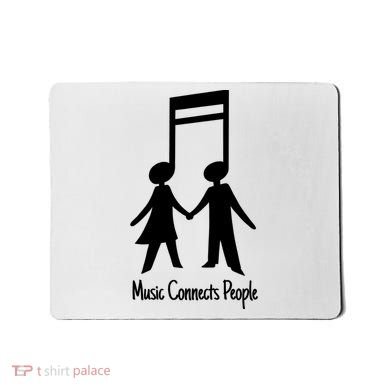 Music Connect People Cute Gift Mousepad