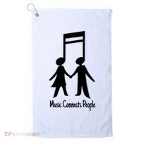Music Connect People Cute Gift Golf Towel thumb 0